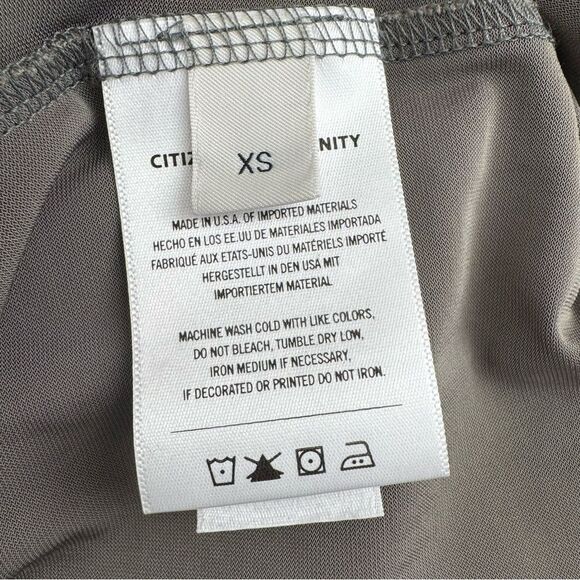 NEW Revolve Citizen Of Humanity COH Dalhia Mesh Button Down Shirt Size XS - Picture 15 of 15